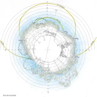 Solar Access Diagram