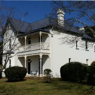 The residence viewed from the NE in 2018