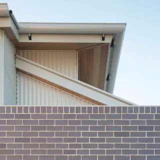 Careful detailing and a limited materials palette extends throughout the project