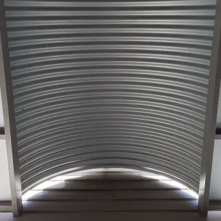 Folded zincalume gutters provide additional weather protection